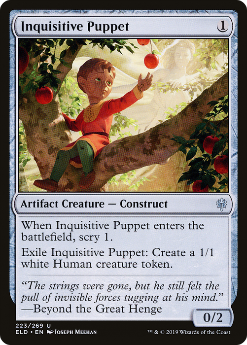 Inquisitive Puppet (ELD-223) - uncommon - Foil
