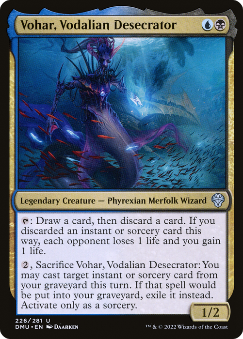 Vohar, Vodalian Desecrator (DMU-226) - uncommon