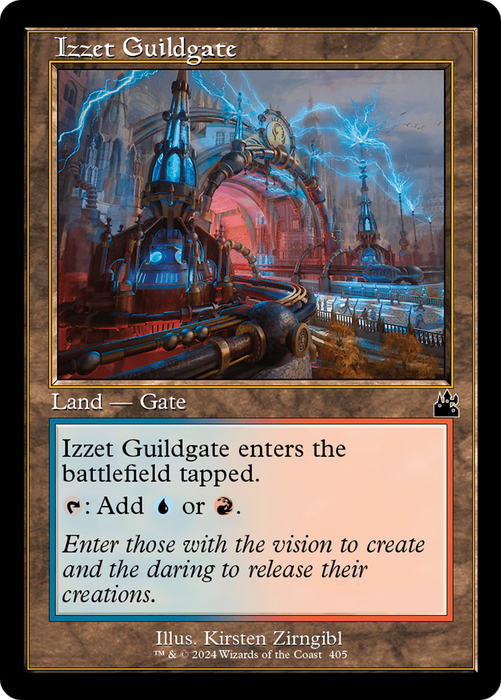 Izzet Guildgate (RVR-405) - common