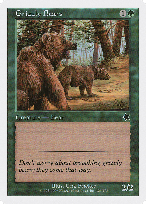Grizzly Bears (S99-129) - common