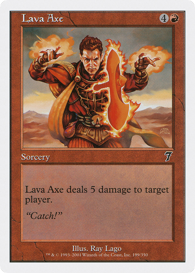 Lava Axe (7ED-199) - common
