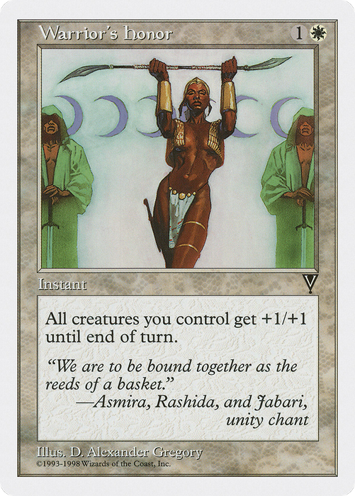 Warrior's Honor (ATH-017) - common
