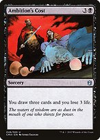 Ambition's Cost (CMA-046) - uncommon
