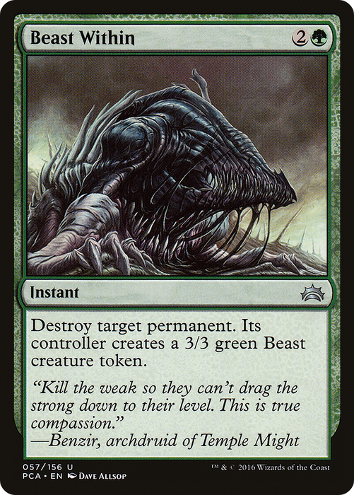 Beast Within (PCA-057) - uncommon