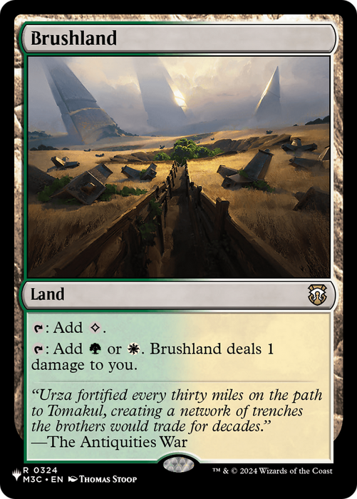 Brushland (M3C) (LIST-324) - rare