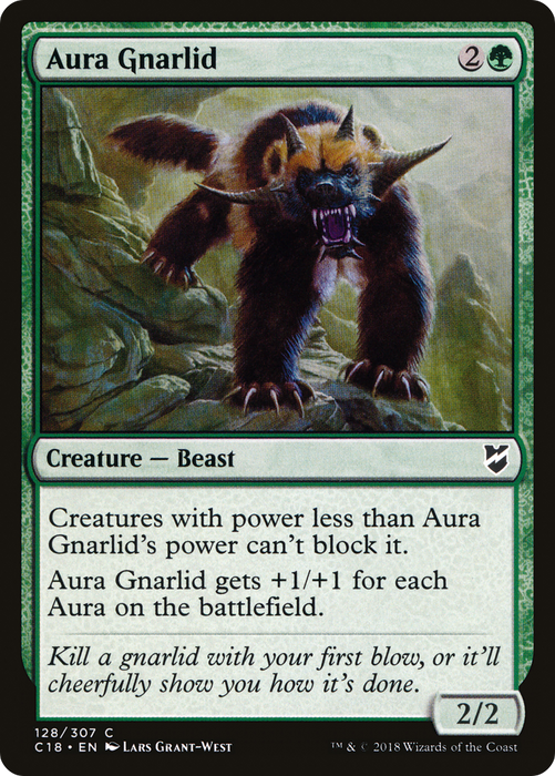Aura Gnarlid (C18-128) - common