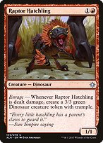 Raptor Hatchling (XLN-155) - uncommon