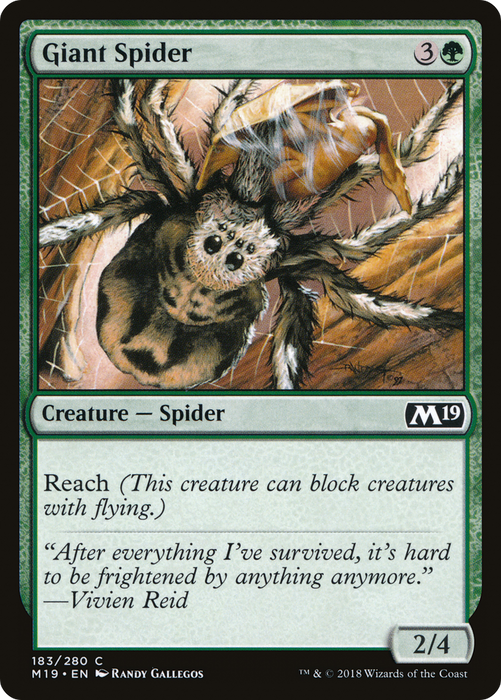 Giant Spider (M19-183) - common