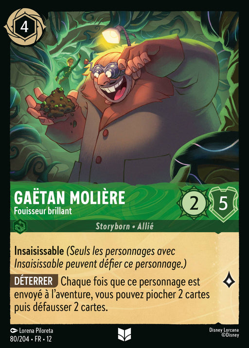 Gaëtan Molière - Fouisseur brillant