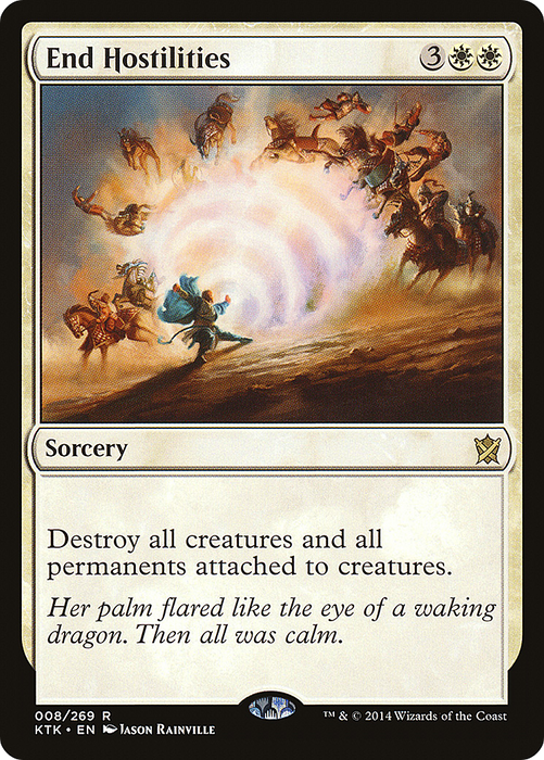 End Hostilities (KTK-008) - rare - Foil