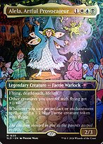 Alela, Artful Provocateur (SLD-1630★) - mythic (Borderless) - Foil