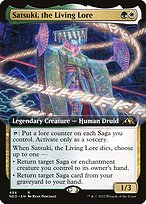 Satsuki, the Living Lore (NEO-494) - rare: (Extended Art) - Foil