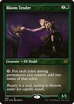 Bloom Tender (2X2-458) - rare - Etched Foil