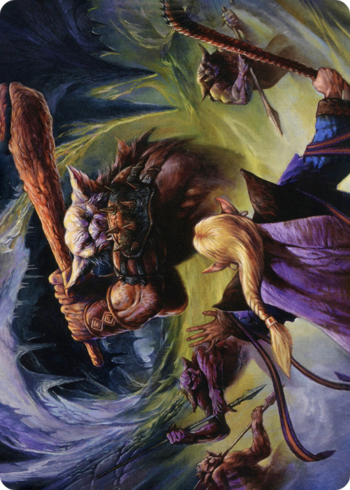 Den of the Bugbear // Den of the Bugbear (AAFR-034) - common (Borderless) - Foil