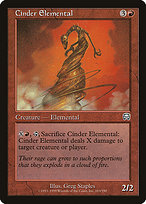 Cinder Elemental (MMQ-183) - uncommon