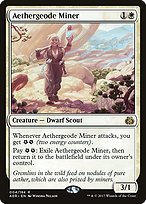 Aethergeode Miner (AER-004) - rare - Foil