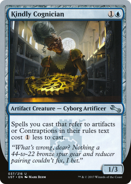 Kindly Cognician (UST-037) - uncommon - Foil