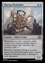 Glaring Fleshraker (MH3-007) - uncommon - Foil