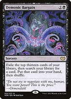 Demonic Bargain (VOW-103) - rare - Foil