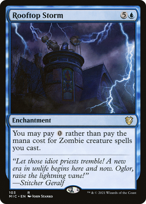 Rooftop Storm (MIC-103) - rare