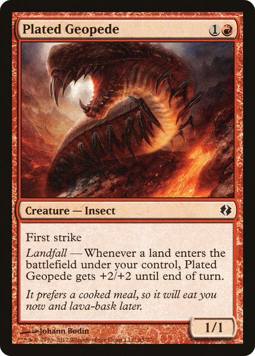 Plated Geopede (DDI-045) - common