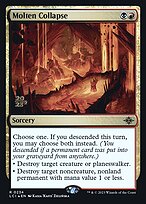 Molten Collapse (PRE-234S) - rare - Foil
