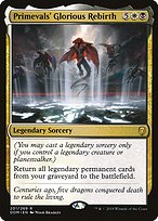 Primevals' Glorious Rebirth (DOM-201) - rare - Foil