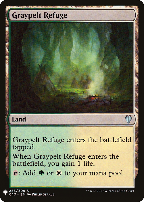 Graypelt Refuge (LIST-C17-253) - uncommon