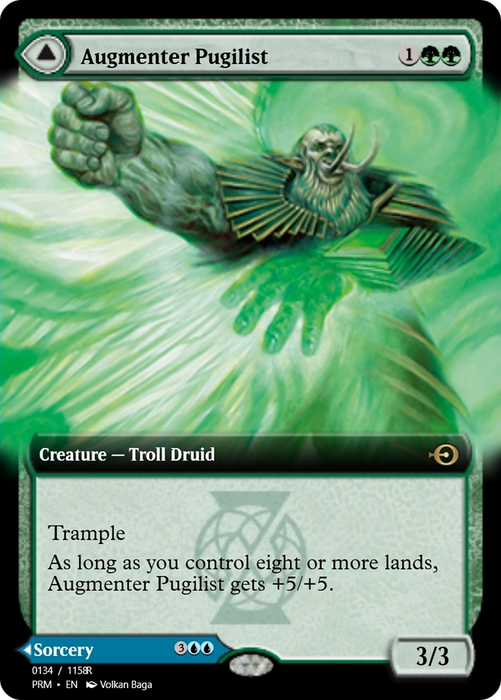 Augmenter Pugilist // Echoing Equation (PRM-90240) - rare - Foil