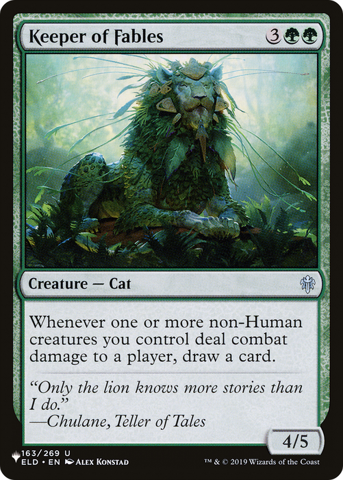 Keeper of Fables (LIST-ELD-163) - uncommon