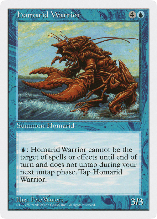 Homarid Warrior (5ED-092) - common