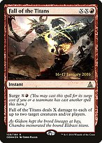 Fall of the Titans (PRE-109S) - rare - Foil