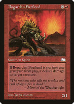 Bogardan Firefiend (WTH-091) - common