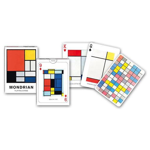 Mondrian: Jeu de Cartes Simple