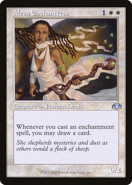 Mesa Enchantress (DMR-267) - uncommon