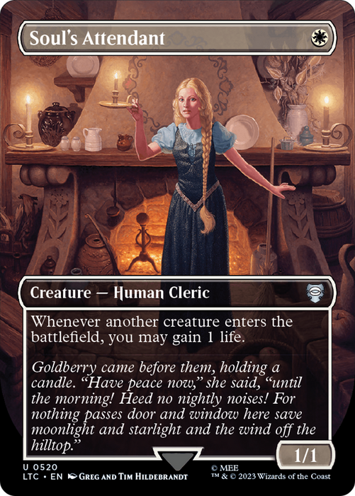 Soul's Attendant (LTC-520) - uncommon (Borderless)