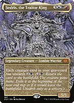 Sedris, the Traitor King (2X2-387) - mythic (Borderless) - Foil