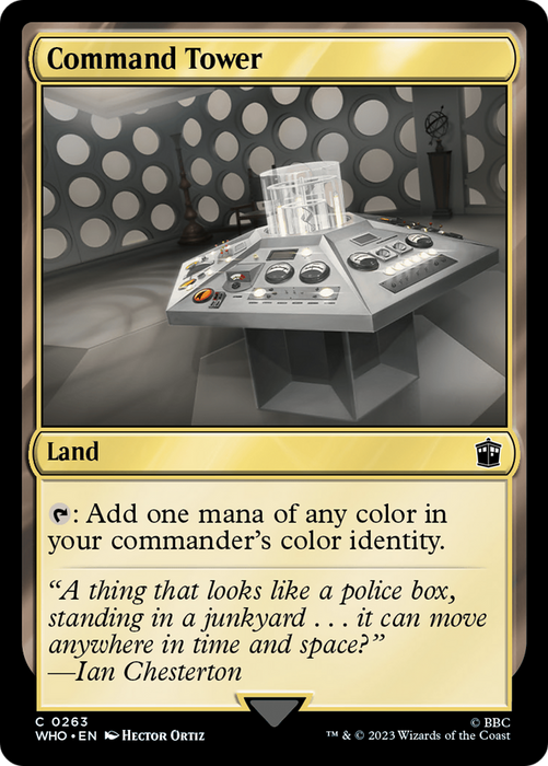 Command Tower (WHO-263) - common - Foil