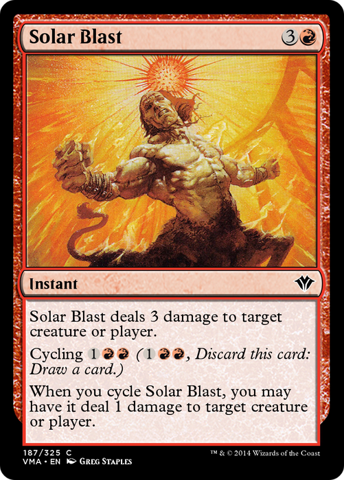 Solar Blast (VMA-187) - common - Foil
