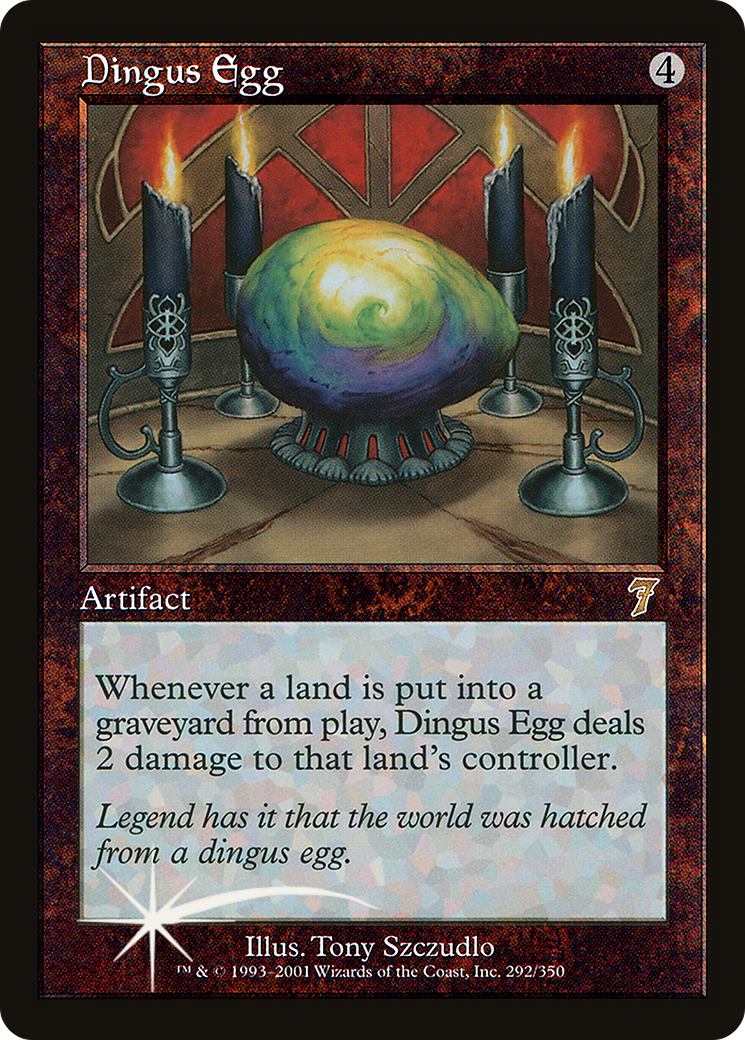 Dingus Egg (7ED-292★) - rare - Foil