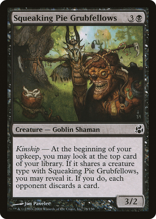 Squeaking Pie Grubfellows (MOR-078) - common