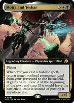 Moira and Teshar (MOC-093) - mythic: (Extended Art) - Foil