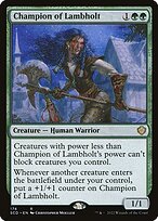 Champion of Lambholt (SCD-174) - rare