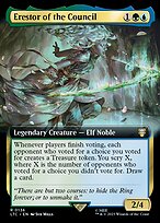 Erestor of the Council (LTC-136) - rare: (Extended Art)
