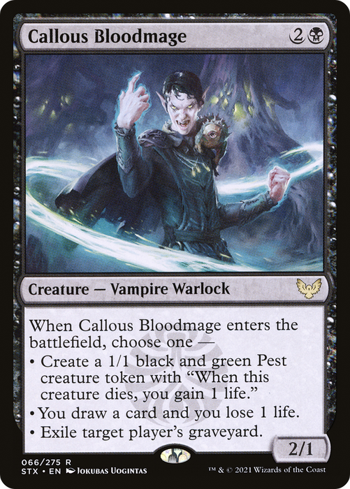 Callous Bloodmage (STX-066) - rare