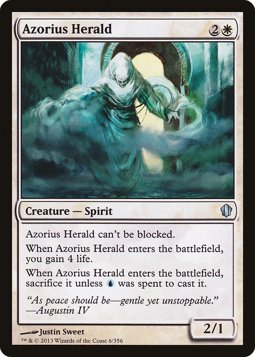 Azorius Herald (C13-006) - uncommon