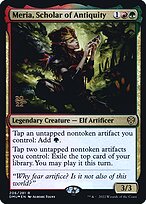 Meria, Scholar of Antiquity (PRE-206S) - rare - Foil