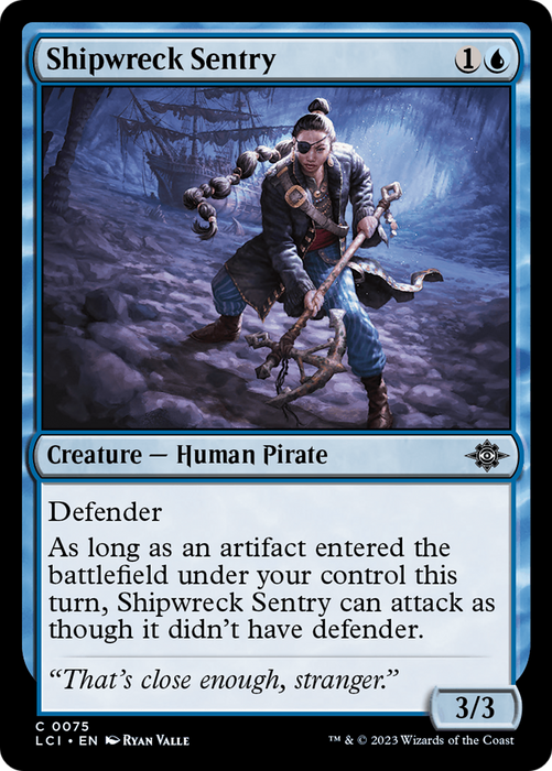 Shipwreck Sentry (LCI-075) - common - Foil