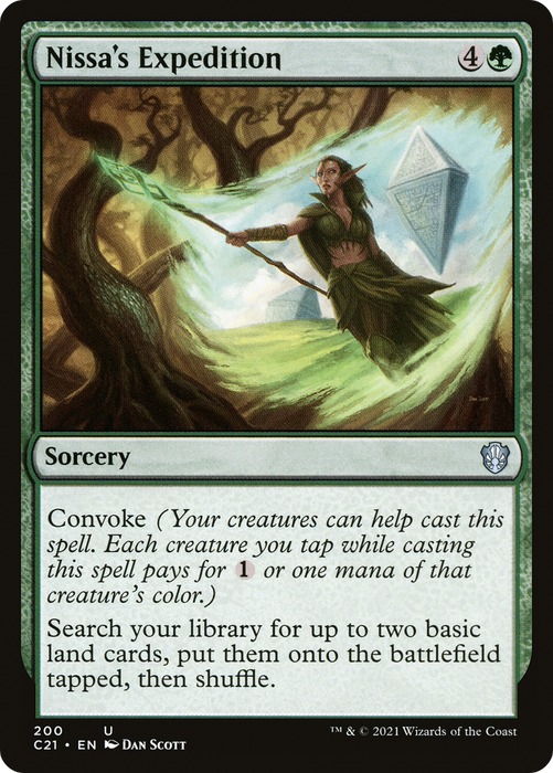 Nissa's Expedition (C21-200) - uncommon