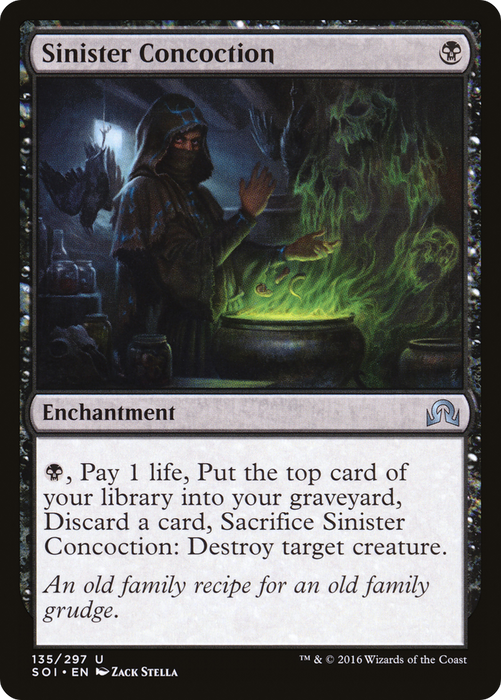 Sinister Concoction (SOI-135) - uncommon - Foil